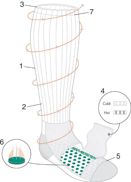 Eleotin® Pedo-Protection Socks 1 Pair