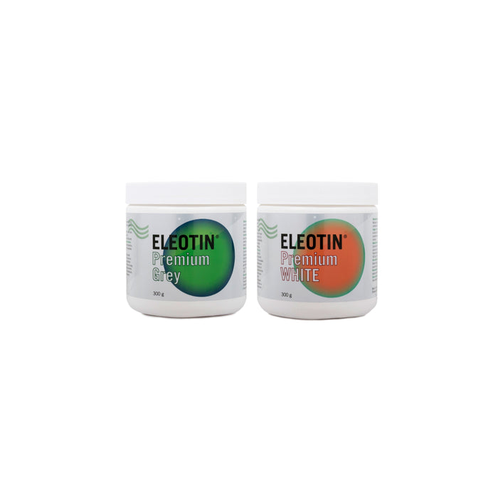 Eleotin® Mb Premium Tea Set -  Grey & White (Bottle)